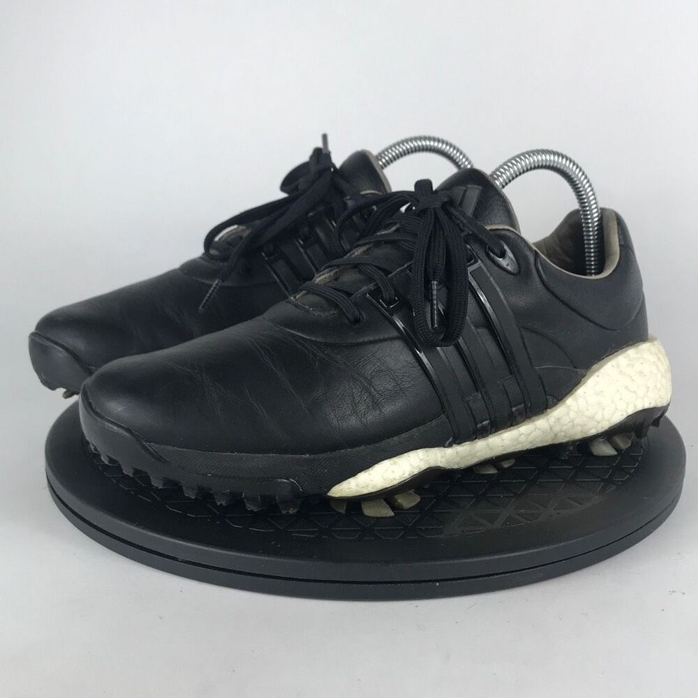 Adidas Tour 360 22 Black Leather Golf Shoes Women’s Size 7.5
